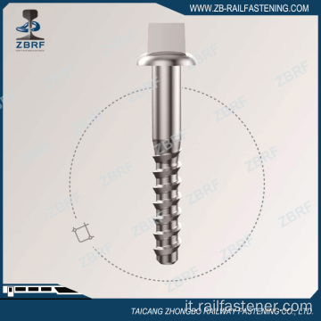 BS Screw Spike fornito per la metropolitana di Londra